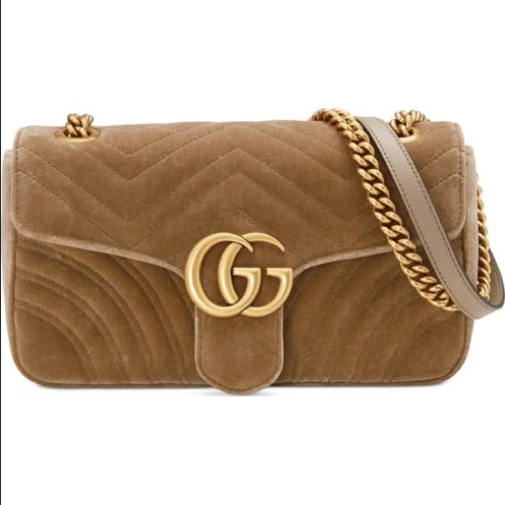 Gucci GG Marmont Velvet Shoulder Bag